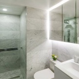 Interior bilik mandi gaya moden