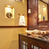 Badezimmerbeleuchtung im orientalischen Stil