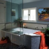 Hiasan mandi mosaik