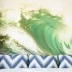 Wave Wandbild
