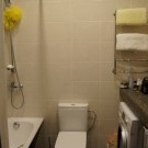Badezimmer in einer kleinen Wohnung