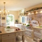 Möbel im provenzalischen Stil für die Küche