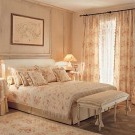 Foto dalaman bilik tidur gaya Provence