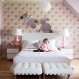Entwerfen Sie einen Raum für ein Kind mit einem Kinderzimmer