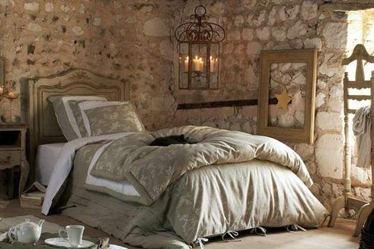 Foto bilik tidur gaya Provence
