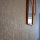 Wanddekoration im Wohnungsborkenkäfer
