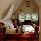 Klassisches Schlafzimmer im englischen Stil