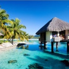 Malediven Hotels Wasserbungalows