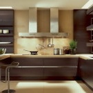 Foto dapur warna reka bentuk