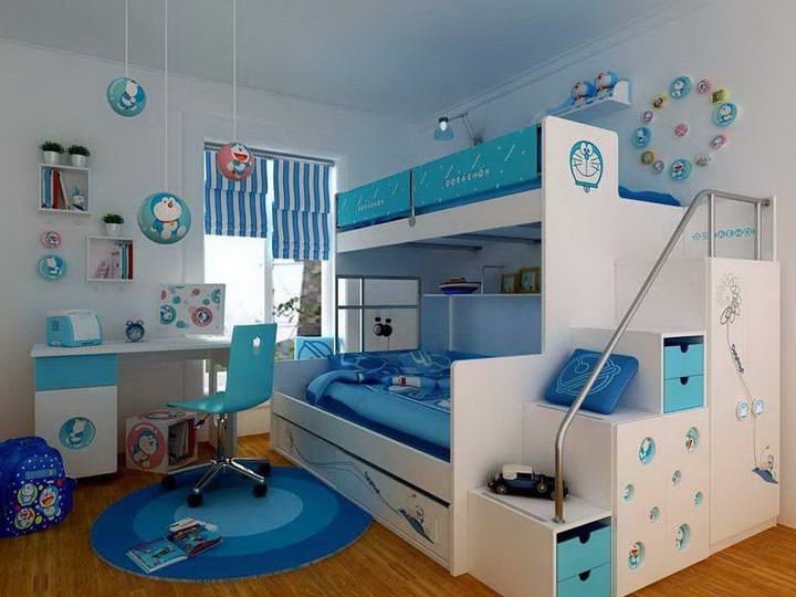 Designraum für zwei Kinder