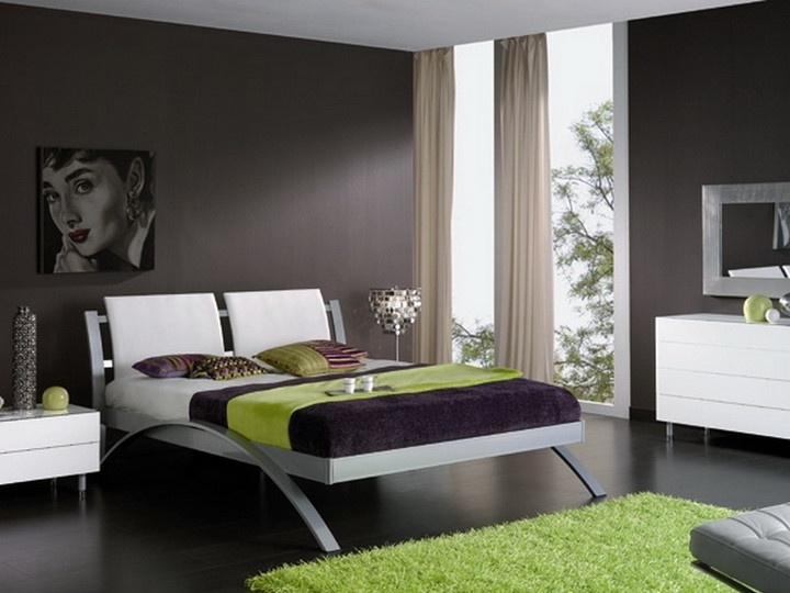 Gambar bilik tidur minimalis reka bentuk