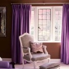 Violette Farbe im Innenraum