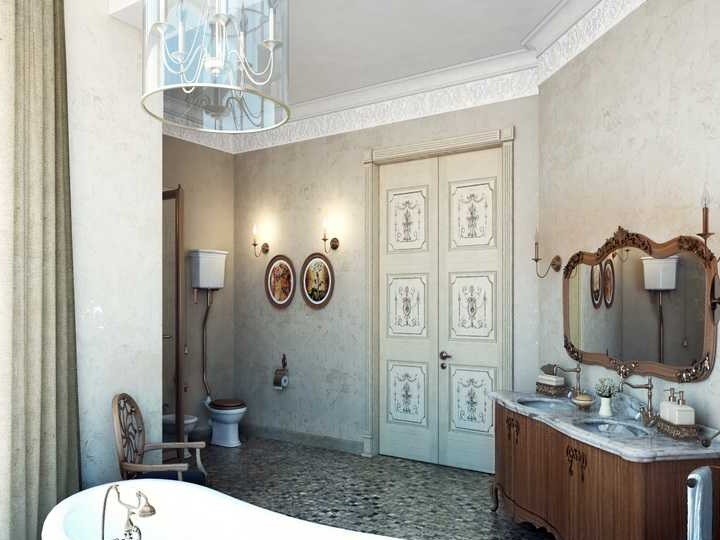 Foto bilik mandi vintaj