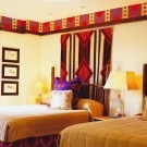 Schlafzimmer im indischen Stil