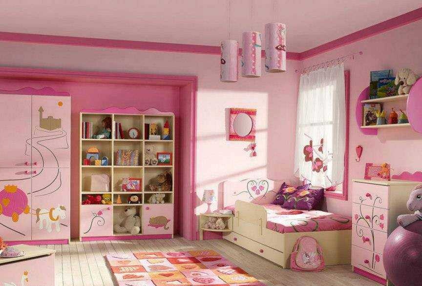 Kinderzimmer für ein Mädchen
