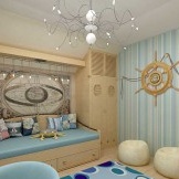Schlafzimmer im nautischen Stil