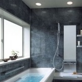 Foto bilik mandi berteknologi tinggi