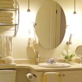 Spiegel im Badezimmerfoto