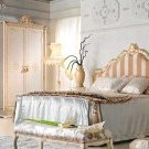 Art Deco Schlafzimmer leichtes Bett