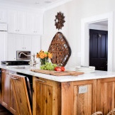 Interior dapur kayu