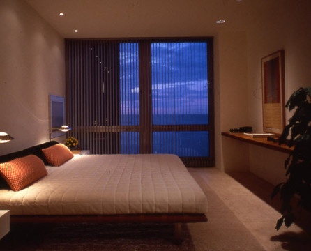 Minimalismusart-Schlafzimmerdesign