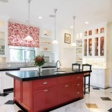 Dapur merah digabungkan dengan putih