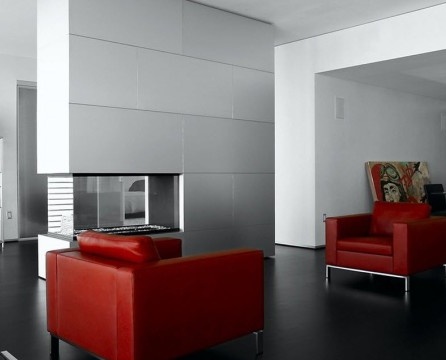 Klassisches Farbschema für ein minimalistisches Interieur