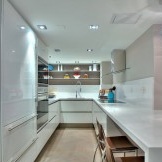 Interior dapur putih