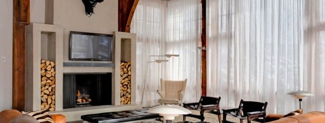 Das perfekte Interieur für ein Haus aus Holz
