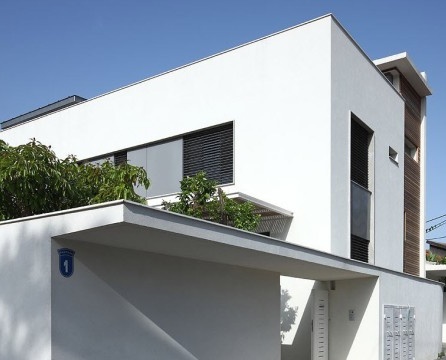 Reka bentuk fasad rumah dalam gaya moden