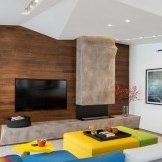 Fusion-Stil für eine Wohnung Interieur