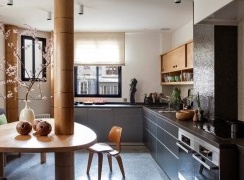 Designprojekt einer Küche auf 12 qm