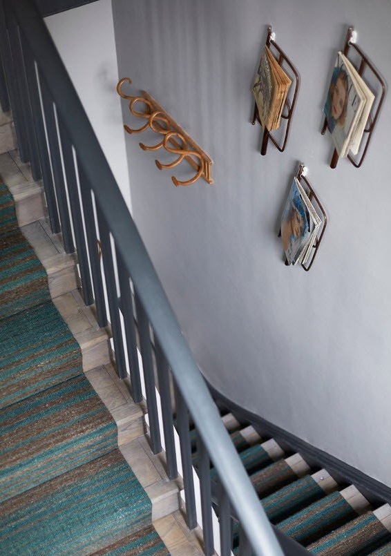 Teppich auf der Treppe