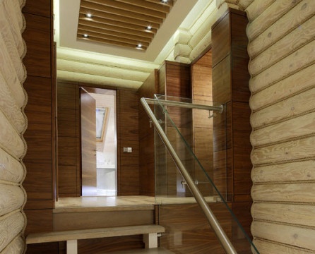 Moderner Stil über Treppen