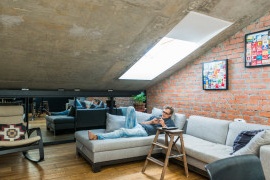 Loft-Style im Dachgeschoss-Design