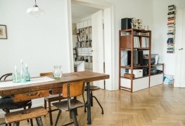 Retro-Design einer Berliner Wohnung