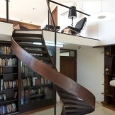 Originelle Treppe für ein modernes Interieur