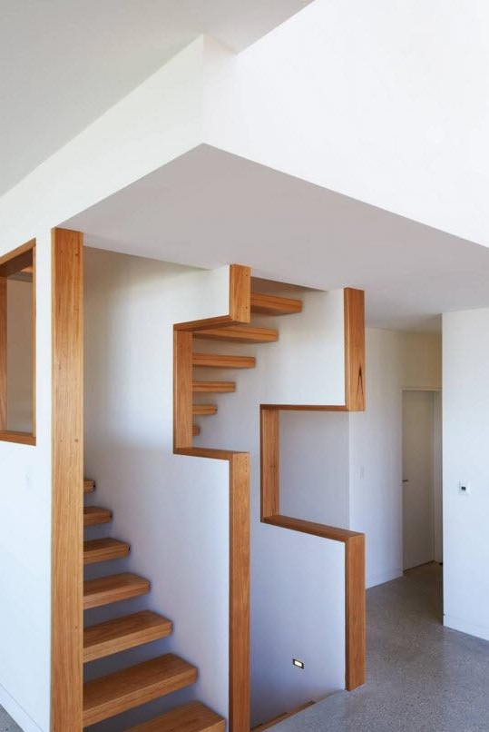Zweiflügelige Treppe