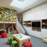 Reka bentuk bilik kanak-kanak dua peringkat