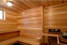 Ein Bad oder eine Sauna beenden