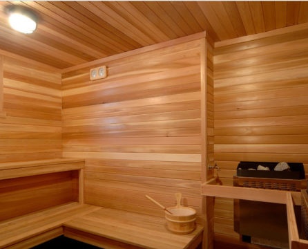 Ein Bad oder eine Sauna beenden