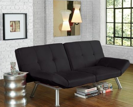 schwarzes Sofa klicken