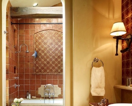 Bilik mandi Terracotta